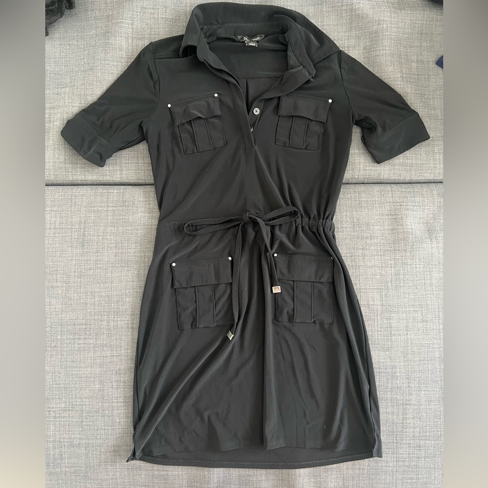 White House Black Market Black Casual Dress
